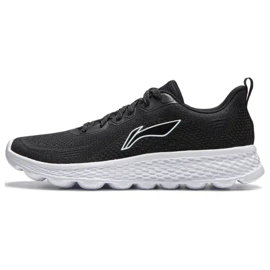 LINING Cloud Motion Running Shoes Men Low-Top Black
