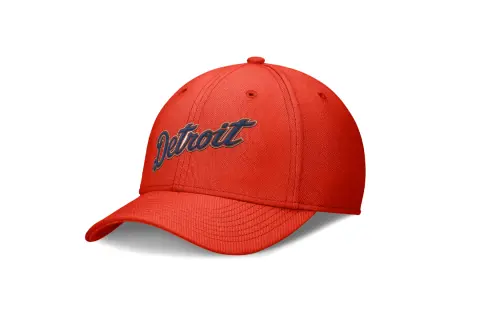 Nike Polyester, Elastane Baseball Caps Men's Orange