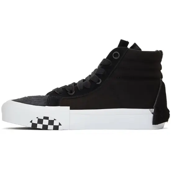 Vans Sk8-Hi Cap Pony Black Checkerboard