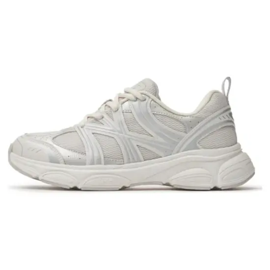 MLB Chunky Runner Ace Runner Wear Resistant Low Top Casual Running Shoes Unisex White