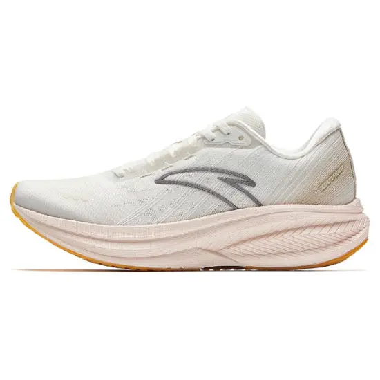 ANTA Running Shoes Women's Low-Top Papyrus White Limestone/Dove Gray