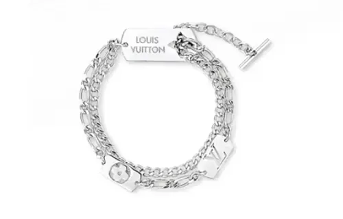 LOUIS VUITTON Monogram Stack Bracelet