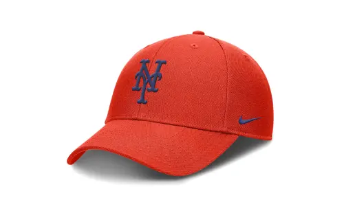 Nike Polyester Baseball Caps Men's Orange