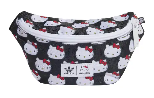 Adidas Originals Hello Kitty, Hello Kitty, Collaboration Recycled Polyester Sports Fanny Pack Regular Men's Multicolor
