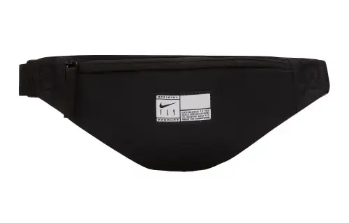Nike Heritage Fabric Crossbody Bag, Fanny Pack, Sling Bag Regular Unisex Black