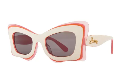 LOEWE Acetate Butterfly Sunglasses Unisex White/Pink