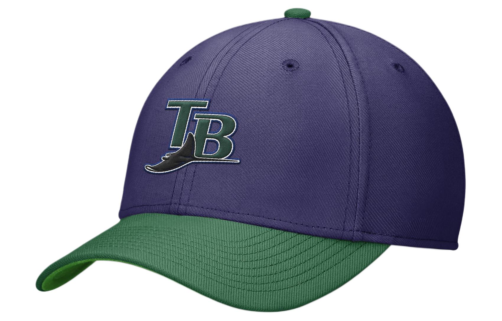 Nike Polyester, Elastane Baseball Caps Unisex Purple