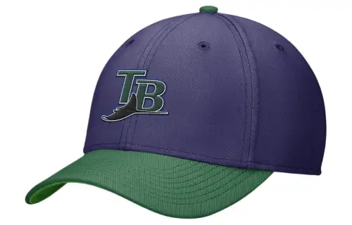 Nike Polyester, Elastane Baseball Caps Unisex Purple