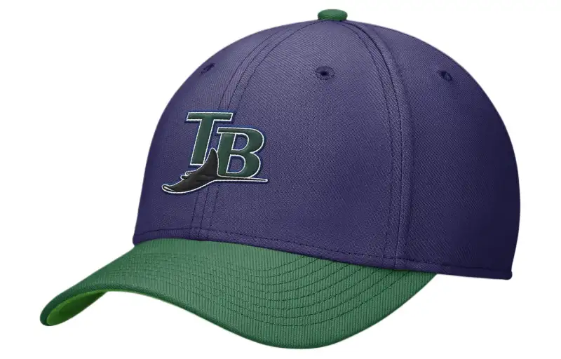 Nike Polyester, Elastane Baseball Caps Unisex Purple