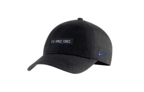 Nike Cotton Baseball Caps Unisex Black