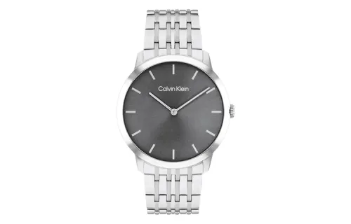 CALVIN KLEIN Wrist Watches Quartz Movement Steel Strap Gray Dial Men's Watches