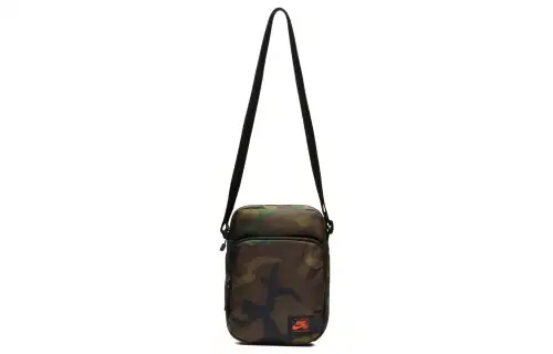 Nike Athleisure Polyester Crossbody Bag, Shoulder Bag Unisex Camouflage