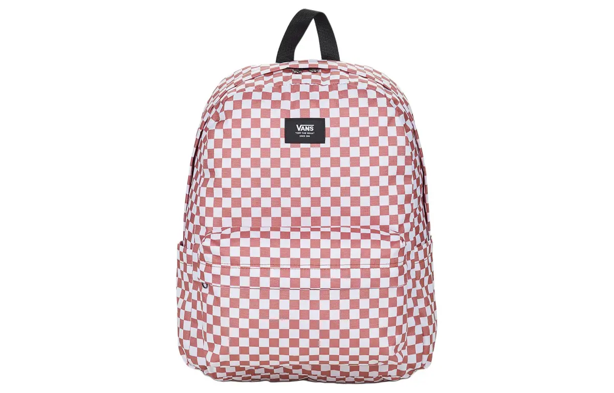 Vans Polyester Backpack Unisex Pink