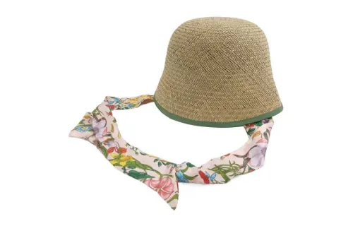 GUCCI Cotton, Viscose Hats & Caps Women's Beige