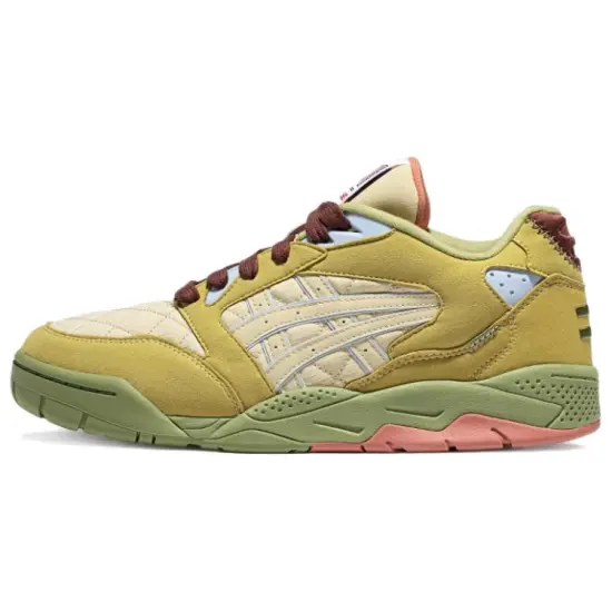 Asics Gel Fuse Cushioning Wear Resistant Low Top Casual Shoes Unisex Yellow