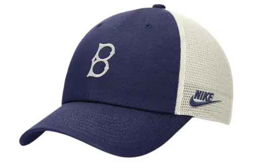 Nike Cotton Baseball Caps Men's Blue