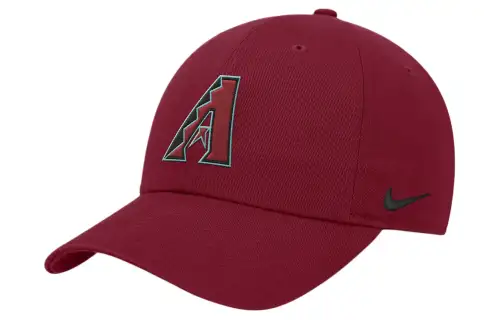 Nike Cotton Baseball Caps Unisex Red