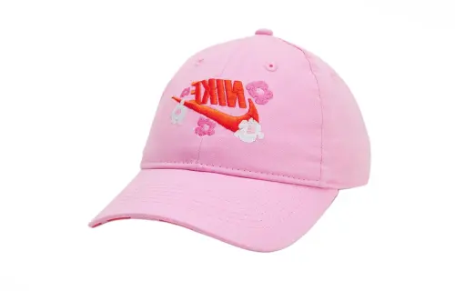 Nike Cotton Baseball Caps Unisex Pink