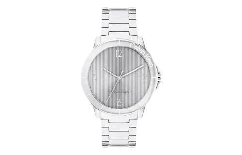 CALVIN KLEIN Wrist Watches Quartz Movement Steel Strap Silver Dial Women's Watch