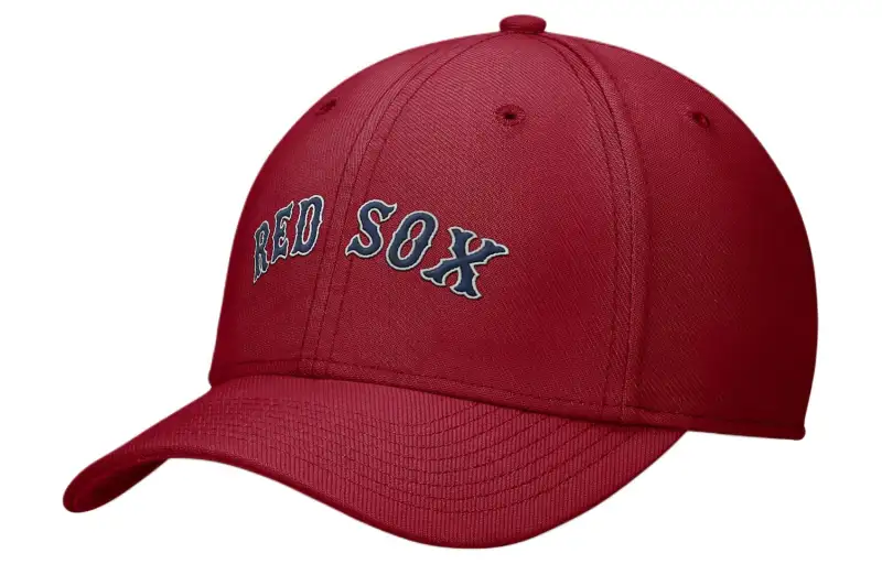 Nike Polyester Baseball Caps Men's Red