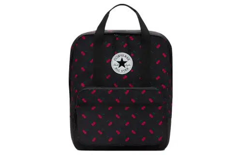 Converse Polyester Backpack Small Women's Black & Red