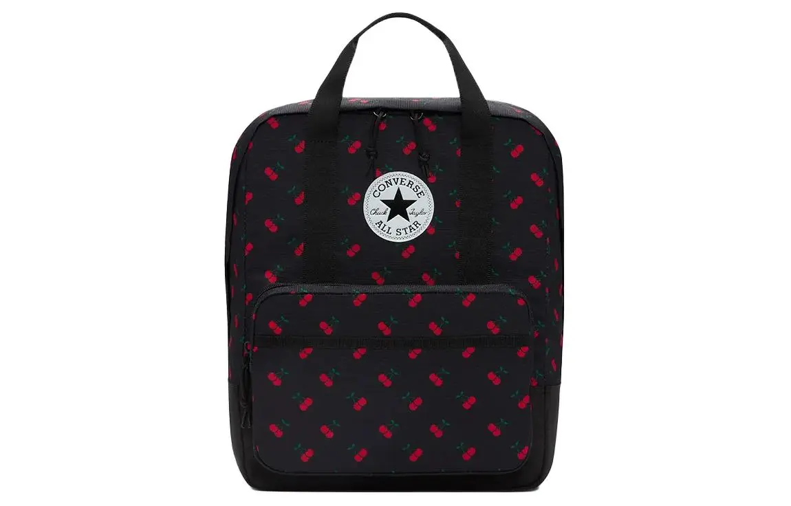 Converse Polyester Backpack Small Women's Black & Red