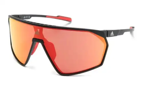 Adidas shield-frame sunglasses