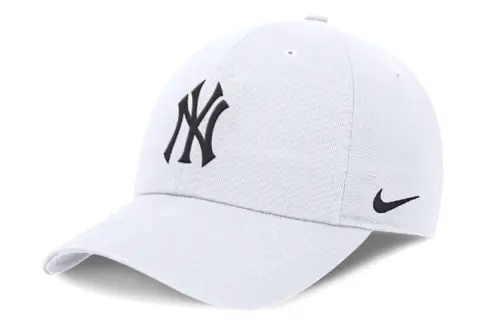Nike Cotton Baseball Caps Men's White