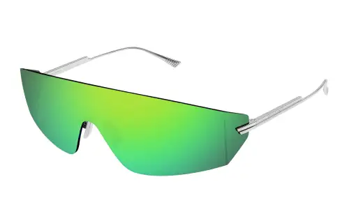 Bottega Veneta Eyewear Futuristic Shield Sunglasses