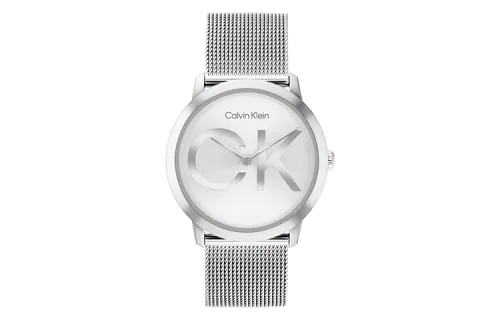 CALVIN KLEIN Wrist Watches Quartz Movement Steel Strap Silver Dial Unisex
