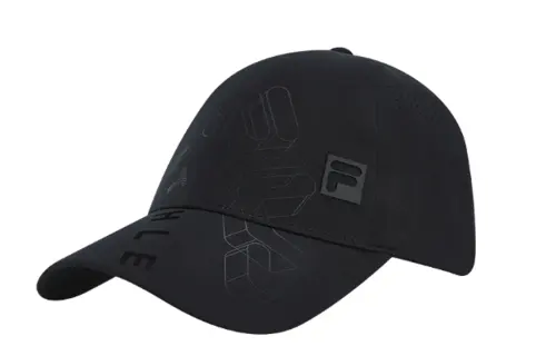 FILA Polyester, Elastane Baseball Caps Unisex Black Gray