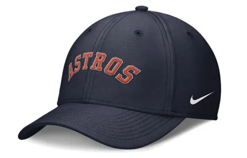 Nike Polyester, Elastane Baseball Caps Men's Marine Blue