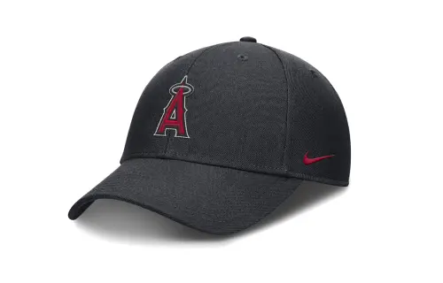Nike Los Angeles Angels Logo Detail Polyester Cap Men's Navy