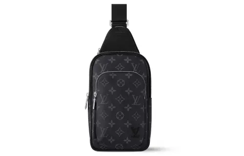 LOUIS VUITTON Men Avenue Shoulder Bag PM Black Pink