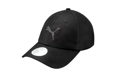 PUMA Cotton Baseball Caps Unisex Black