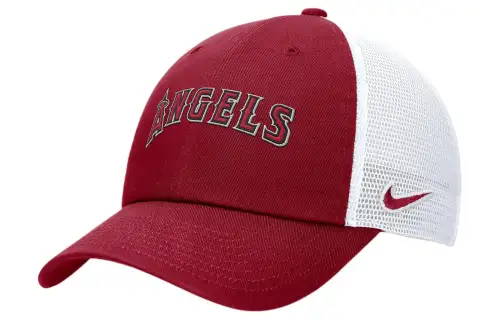 Nike Cotton Baseball Caps Unisex Red