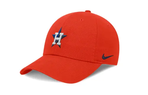 Nike Cotton Baseball Caps Men's Orange