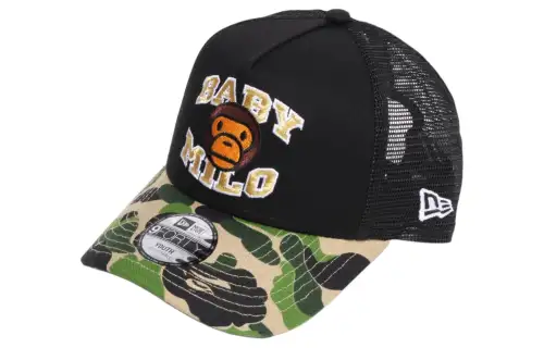 Bape Kids Abc Camo Baby Milo New Era 9Forty A Frame Cap