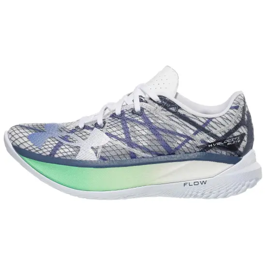 Under Armour Velociti Elite 2 Breathable Low Top Carbon Plate Training Running Shoes Unisex White Purple