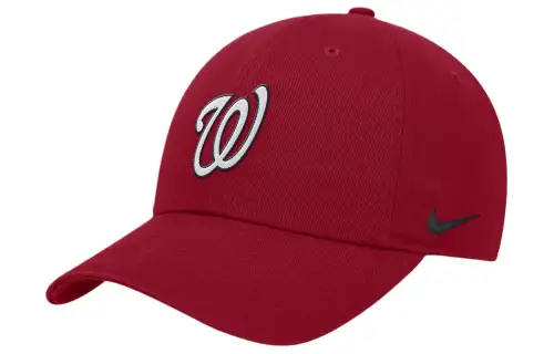Nike Cotton Baseball Caps Unisex Red
