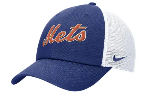 Nike Cotton Baseball Caps Unisex Blue