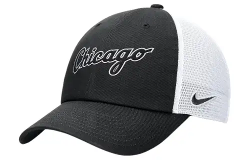 Nike Cotton Baseball Caps Men's Black