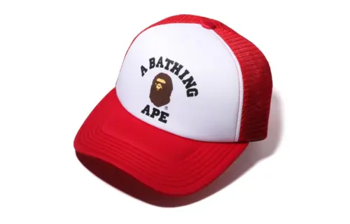 Bape College Mesh Cap
