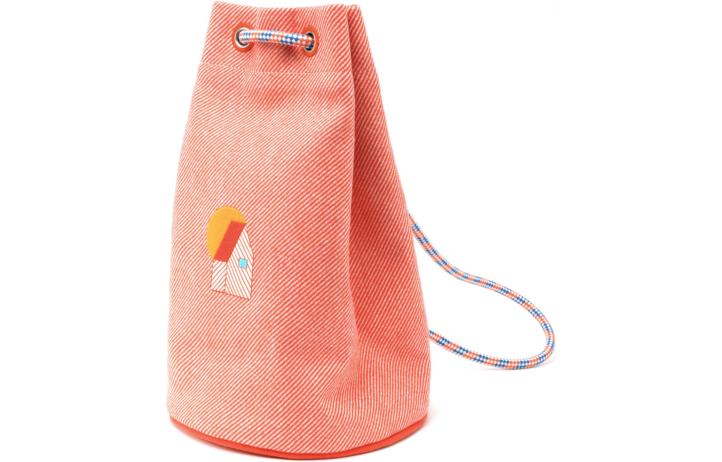 Сумка Hermes (оранжевая) — фото 4