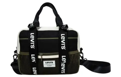 Levi's Polyester Handbag, Shoulder Bag, Crossbody Bag Regular Men's Olive Night