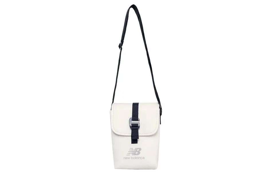 New Balance Synthetic Leather Crossbody Bags Regular Unisex Gray