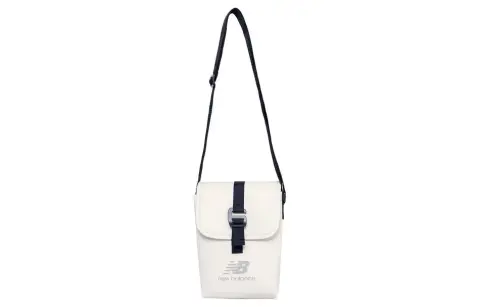 New Balance Synthetic Leather Crossbody Bags Regular Unisex Gray