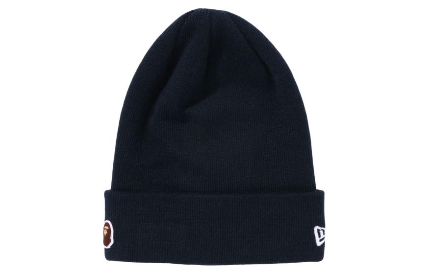Bape Ape Head One Point New Era Knit Beanie