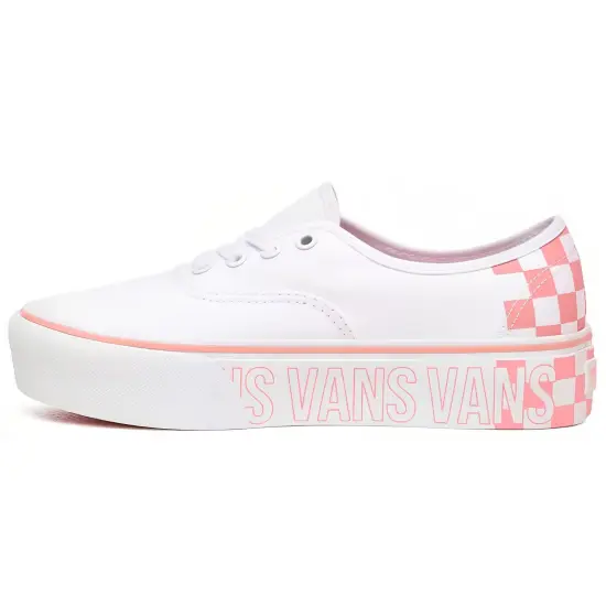Vans Authentic Skateboarding Shoes Women's Low-top White/powder