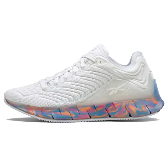 Reebok Zig Kinetica Women's 'White Blue Pink'